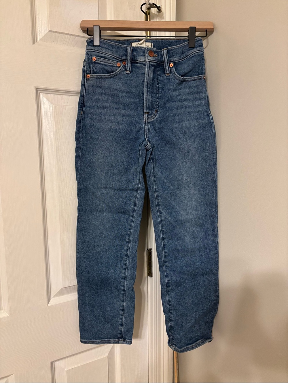 Madewell The Perfect Vintage Jean Medium Blue Wash Size 25P